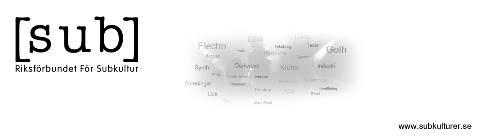 Anslutna till SUB – Riksförbundet För Subkultur